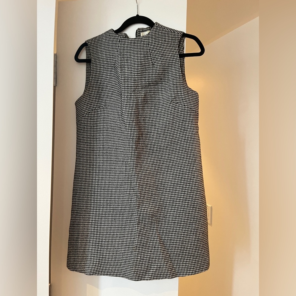 APRICOT Black and White Mini Dress
